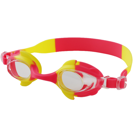 Svømmebriller barn rød og gul - squatina.no